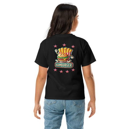 Youth classic tee - Hamburger-man tin plate sign for Kids'