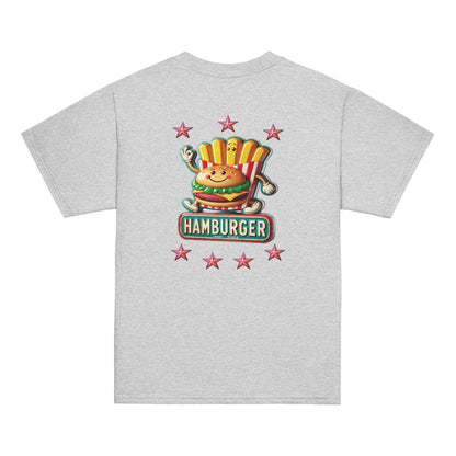 Youth classic tee - Hamburger-man tin plate sign for Kids'